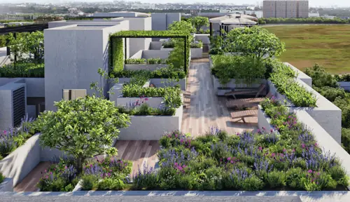Purva Varthur project render, East Bangalore — artist's impression